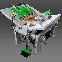 Wood swivel folding machine SLBhydraulicfor furniture