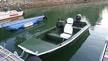 Outboard jon boat STONEsport-fishingaluminum4-person max.