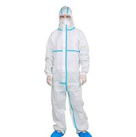 Unisex protective coveralls AM-F07disposablewhite
