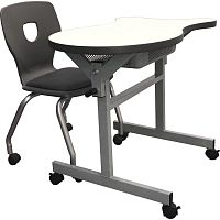 Contemporary table NESTING GOLDFISHMDFsteelHPL