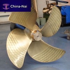 Ship propeller Open fixed-pitchpropeller shaft4-blade
