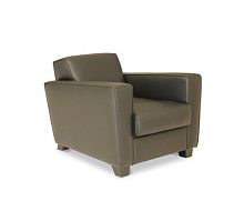 Contemporary armchair BRUNOleather