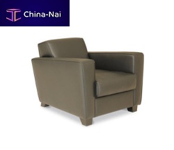Contemporary armchair BRUNOleather