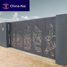 Sliding gate aluminumsteelstainless steel