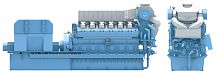 Diesel generator set B32:40three-phasestationary50 Hz