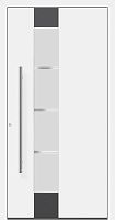 Entry door E-DESIGN 265ALaluminumswingsemi-glazed