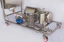 Fruit juice pasteurizer compact