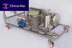 Fruit juice pasteurizer compact