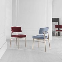 Contemporary dining chair MARLEN 0151-LE-IMindoorfabricleather