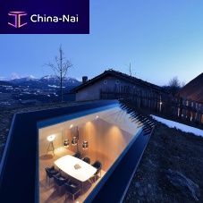 Pitched roofing glasspitch from 20% to 40%insulated
