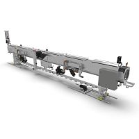 Extrusion cooling tank vacStreamvacuumfor pipestainless steel
