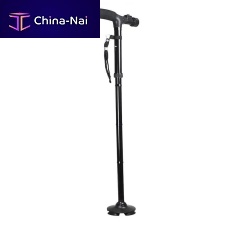 T-handle walking stick HQ350Lquadripodheight-adjustablefolding
