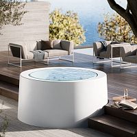 Built-in hot tub INFINITY 220above-groundround4-seater