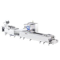 Roll-fed thermoforming machine wePACK 4000for food packagingfor MAP packagingautomatic