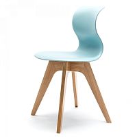 Contemporary chair PRO indoornatural oakpolypropylene