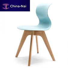 Contemporary chair PRO indoornatural oakpolypropylene