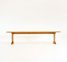 Contemporary bench BALLETwooden