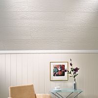 Wooden suspended ceiling PLANKETTpanelflame-retardantdecorative