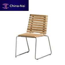 Contemporary chair OPERAoutdoorindoorteak