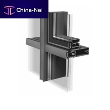 Glass facade system ETEM E85compositealuminum