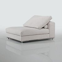Contemporary fireside chair DOLCEVITAleatherreclining