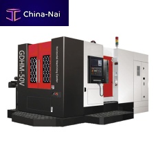 Horizontal CNC machining center GDHM-50VNC3-axiswith rotary indexing tablefixed-bed