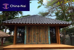 Entry door teakexotic woodbi-fold
