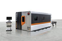 2D laser cutting machine Tecnolaser Levante Advanced Linefiber laserfor ironfor aluminum