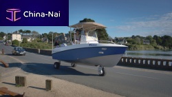 Amphibious center console boat TRINGA T650outboardsport-fishing4-person max.