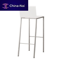 Contemporary bar chair BIANCOindoorstainless steelacrylic