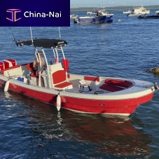 Outboard center console boat PRO 26twin-engineplaning hullsport