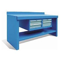 Steel workbench B seriescompactwith drawer