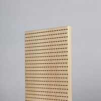 Ceiling acoustic panel LINEAR 16/3(10)for wallwoodenmelamine