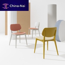 Contemporary chair DOLLindoorfabricleather
