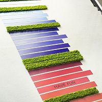 Sustainable decorative panel CUSTOM PISTACHIOhomefor public buildingfor office