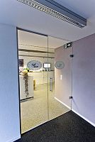 Interior door glasstwo-wayglazed