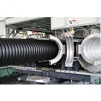 Double-wall corrugated pipe extrusion line ZC-1000H for corrugated pipefor stormwater pipesfor electrical conduits