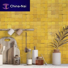 Indoor mosaic tile GOLDENRODbathroomwallclay
