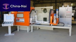 Shuttle roto-molding machine LRMfor laboratory