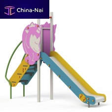 Upright slide GSL23for playgroundHDPE