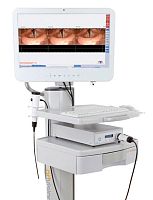 Laryngoscopic column FEES