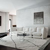 Modular sofa Perron Pillo contemporaryfabriccustomizable color