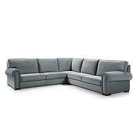 Corner sofa LAGUNAtraditionalfabricgray