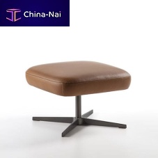 Contemporary footrest PO88 SHAPEfabricleather