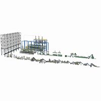 Non-woven production line 40TPDbi-component fiberautomaticcontinuous