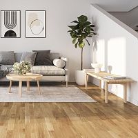 Engineered parquet floor PUREoakashwalnut