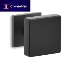 Contemporary door knob FLAGbrasssatinpolished