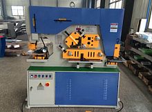 Hydraulic ironworker Q35Y seriesCNCbarfor angle pieces