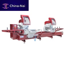 CNC double-head miter saw ZIGMA-550FAfor PVCfor aluminumfor wood