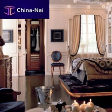 Traditional chair PARISIAN OPERA : AS1008Kindoorfabriccherrywood